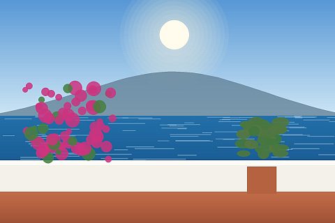Trilocale sulla spiaggia dei Maronti